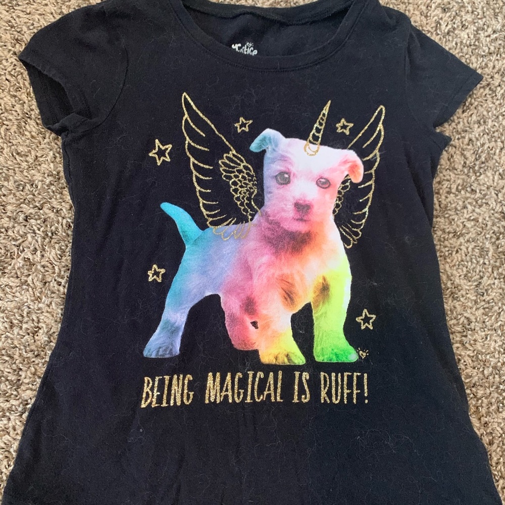 Girls Justice tee- size 8